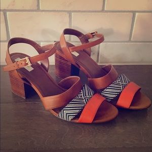 Cole Haan block heel sandals